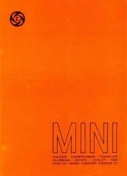 Cover of Mini Workshop Manual 1959–1976